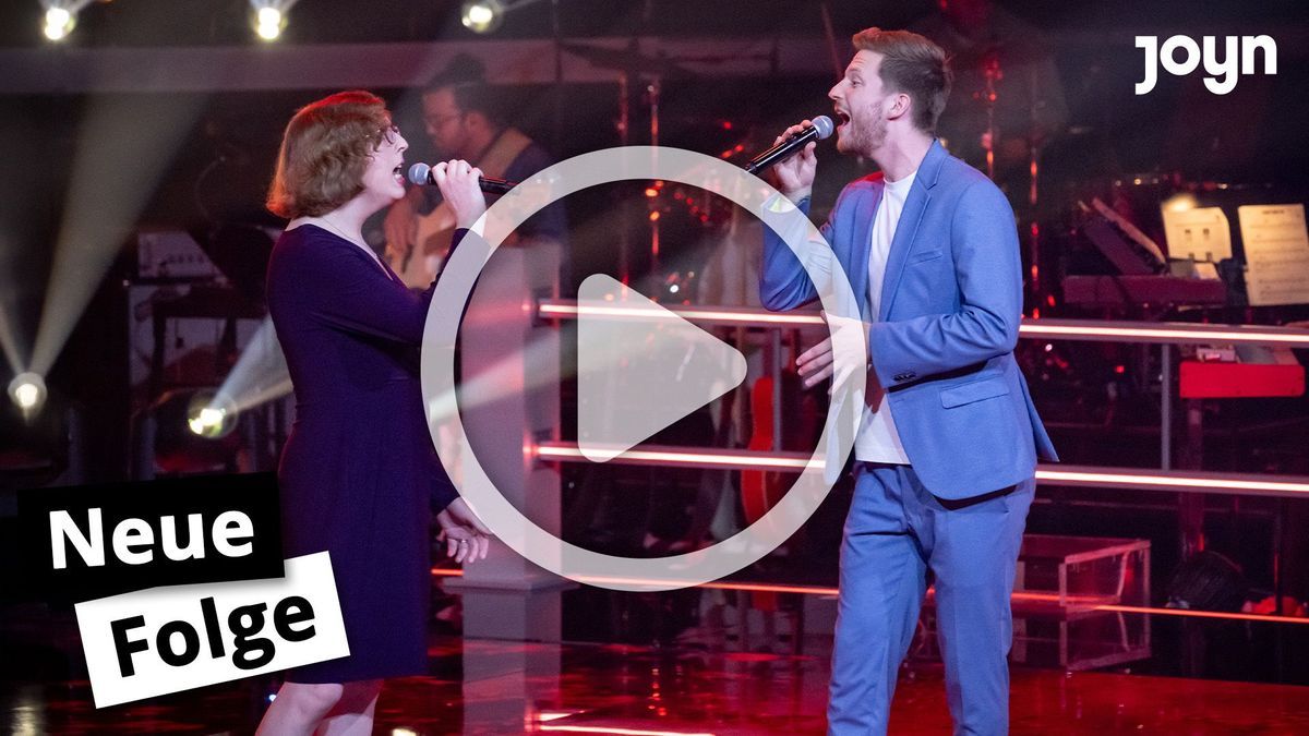 The Voice of Germany" 2024: Marlene und Lukas Battle (v.l.)