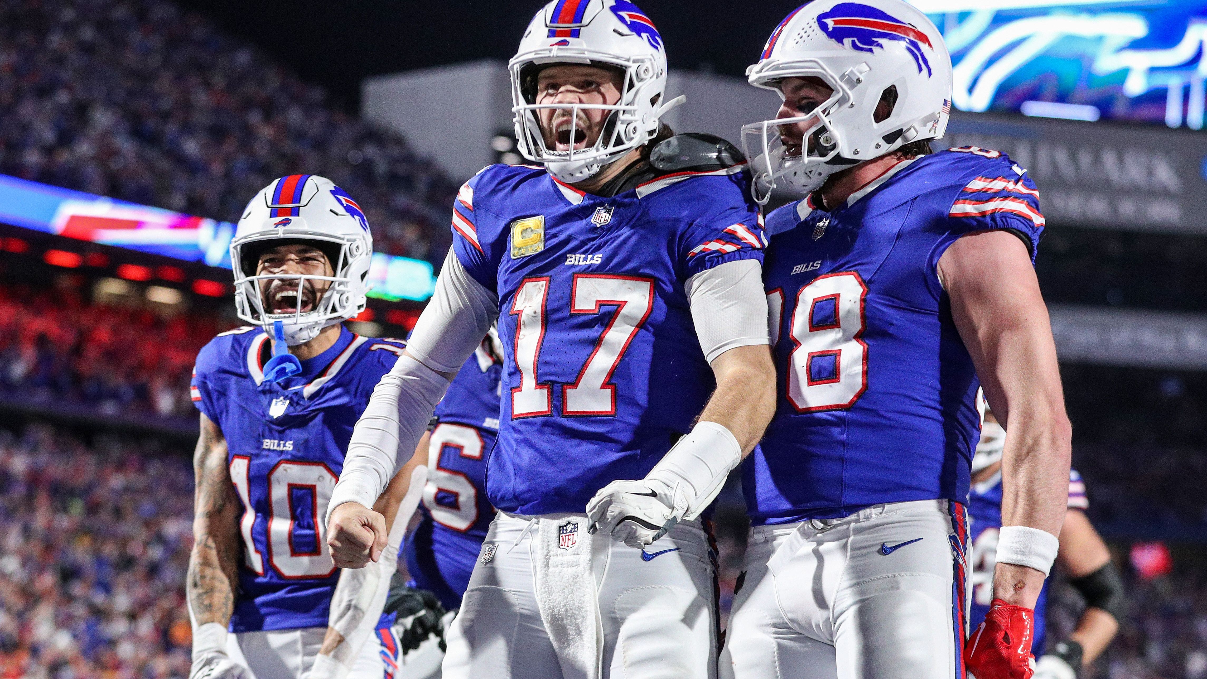 <strong>Platz 8 (geteilt): Buffalo Bills</strong><br>Anzahl der 10+ Win-Seasons: 5/10