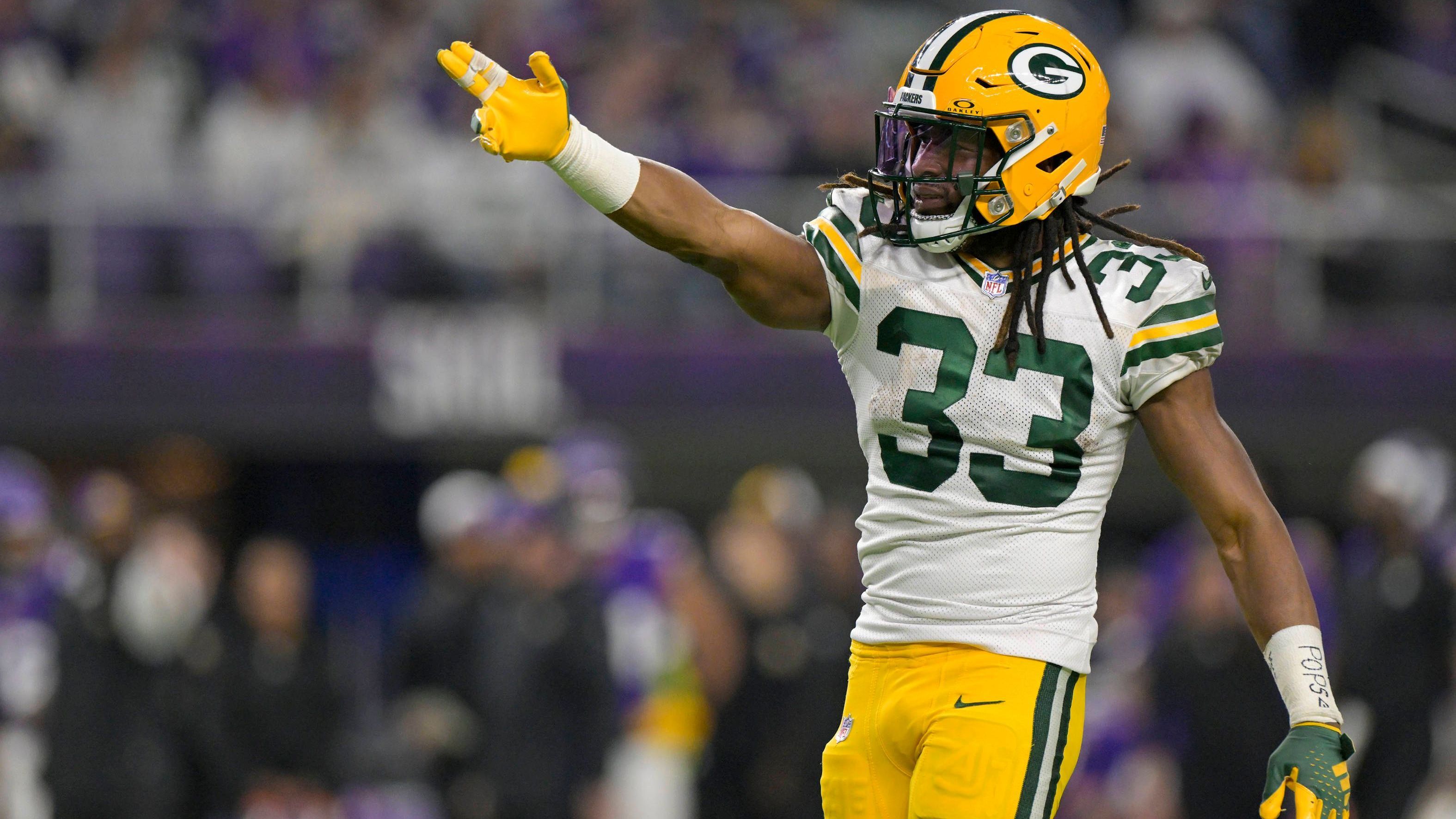 <strong>Honorable Mentions</strong><br>Aaron Jones (Minnesota Vikings), Kenneth Walker III (Seattle Seahawks), Isiah Pacheco (Kansas City Chiefs), James Cook (Buffalo Bills), Alvin Kamara (New Orleans Saints), Joe Mixon (Houston Texans), D’Andre Swift (Chicago Bears)