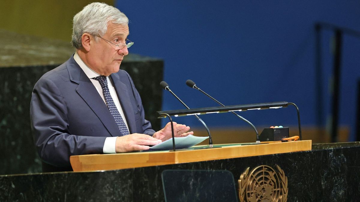 Italiens Außenminister Antonio Tajani