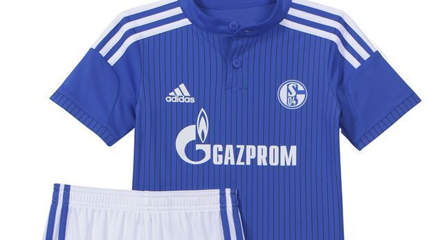 
                <strong>FC Schalke 04 Heimtrikot</strong><br>
                Kaum Veränderungen bei Schalke: die Traditionsfarben Blau und Weiß bleiben erhalten, aber durch das Nadelstreifen-Design wirkt das Jersey edler. 
              