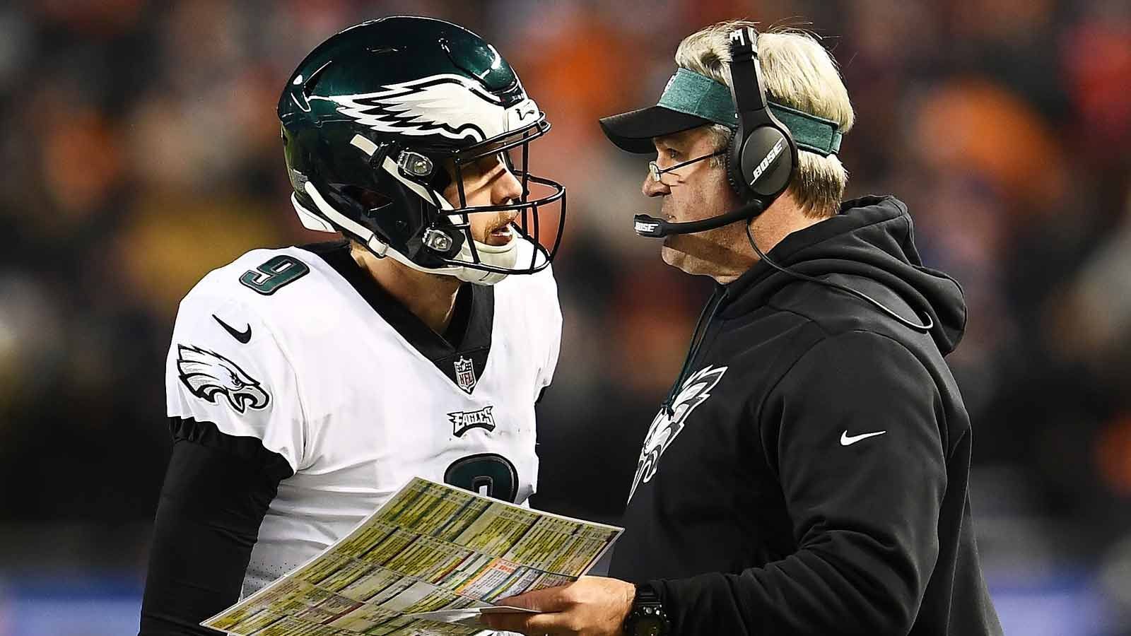 
                <strong>Die wichtigsten Free Agents 2019 der Philadelphia Eagles</strong><br>
                Die Saison der Philadelphia Eagles endete mit einer Playoff-Niederlage gegen die New Orleans Saints. Nick Foles war erneut der Quarterback, der das Team in die Postseason führte. Doch nun wird Foles zum Free Agent. Genauso wie einige andere Spieler. ran.de zeigt die wichtigsten Free Agents 2019 des Super-Bowl-Siegers von 2017.
              