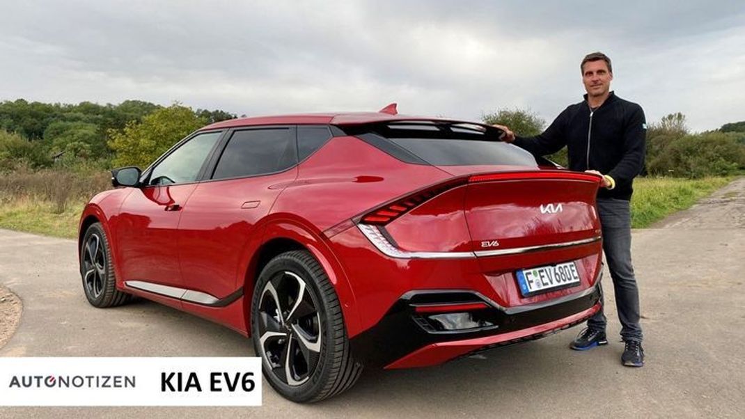 GT-Line des KIA EV6 in der Review