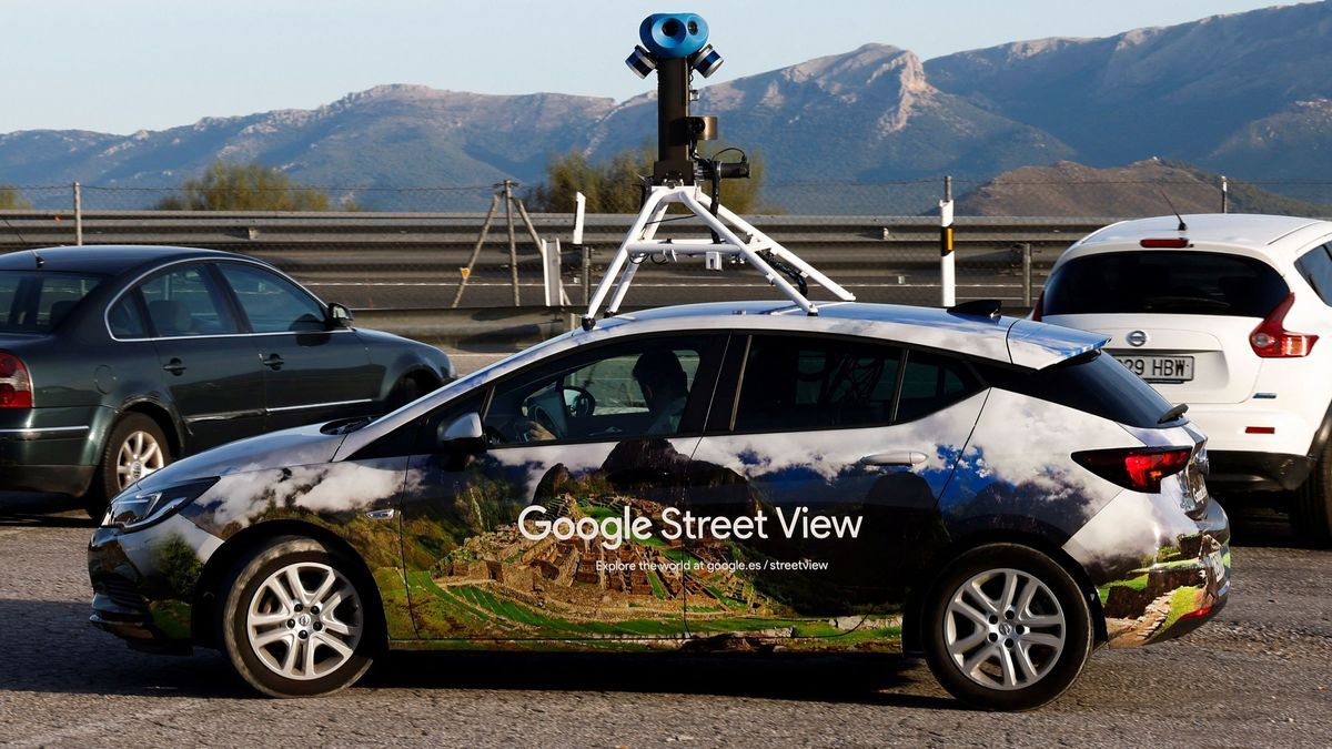 Ein Google Street View Auto