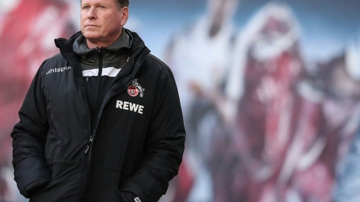 Kölns in Kritik geratener Trainer Markus Gisdol