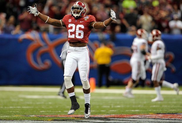 
                <strong>Landon Collins (University of Alabama)</strong><br>
                Landon Collins spielt erfolgreich als Safety für Alabama. Auch er meldete sich zum Draft 2015 an. Stolze 98 Tackles und drei Interceptions schaffte er in dieser Saison. Potenzielle Teams: Kansas City Chiefs, New York Giants, Houston Texas, Indianapolis Colts.
              