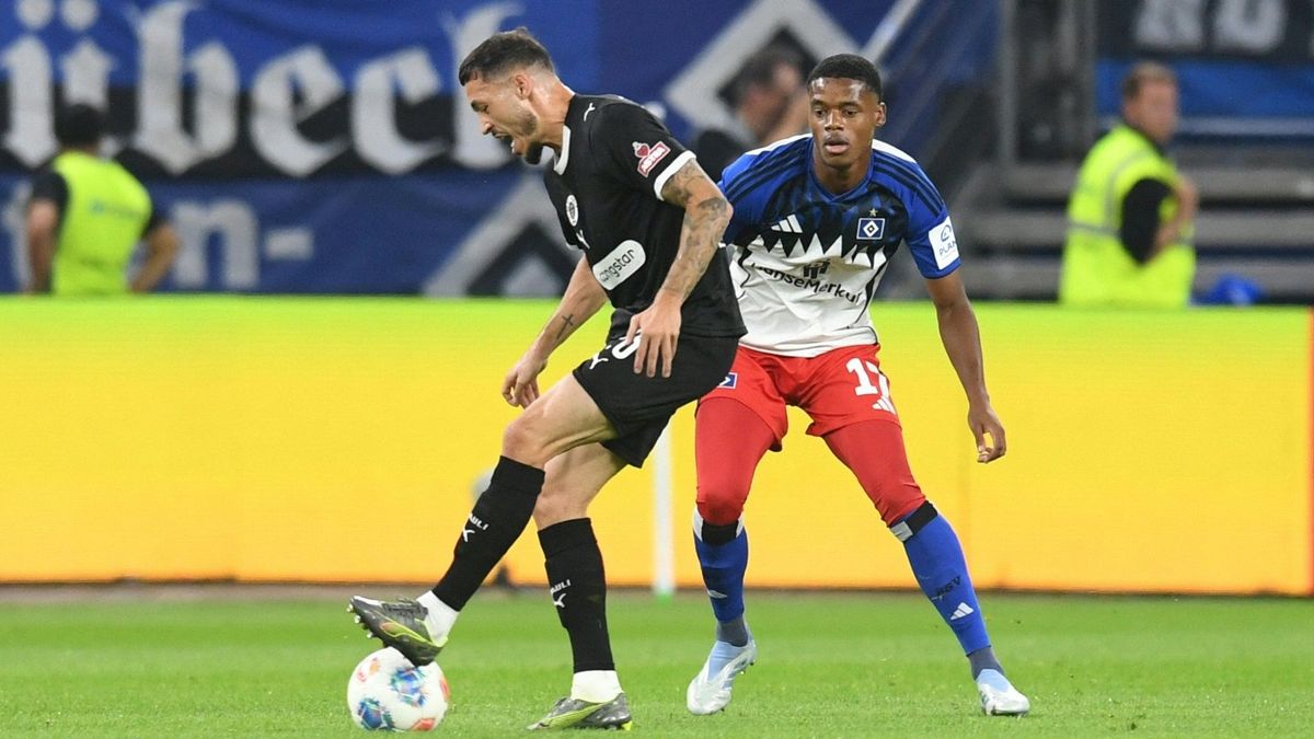 Wird dem HSV lange fehlen: Warmed Omari (rechts)