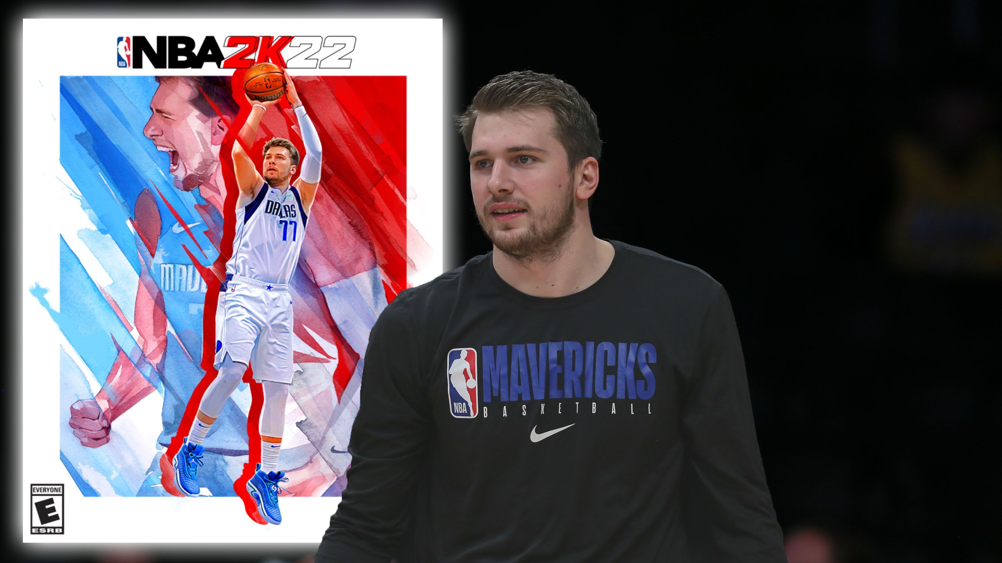 
                <strong>NBA 2K22 "Standard Edition": Luka Doncic </strong><br>
                Luka "Magic" hat es erstmals auf das Cover von 2K geschafft. Das Supertalent der Dallas Mavericks wird auf der Standard Edition zu sehen sein. Doncic zeigte sich von der Enthüllung begeistert: "Für ein internationales NBA 2K22-Cover Modell zu stehen, ist für mich eine große Ehre. Ich bin stolz, mein Land auf einem besonderen Cover zu repräsentieren, das die Nationalfarben der slowenischen Flagge ehrt." 
              