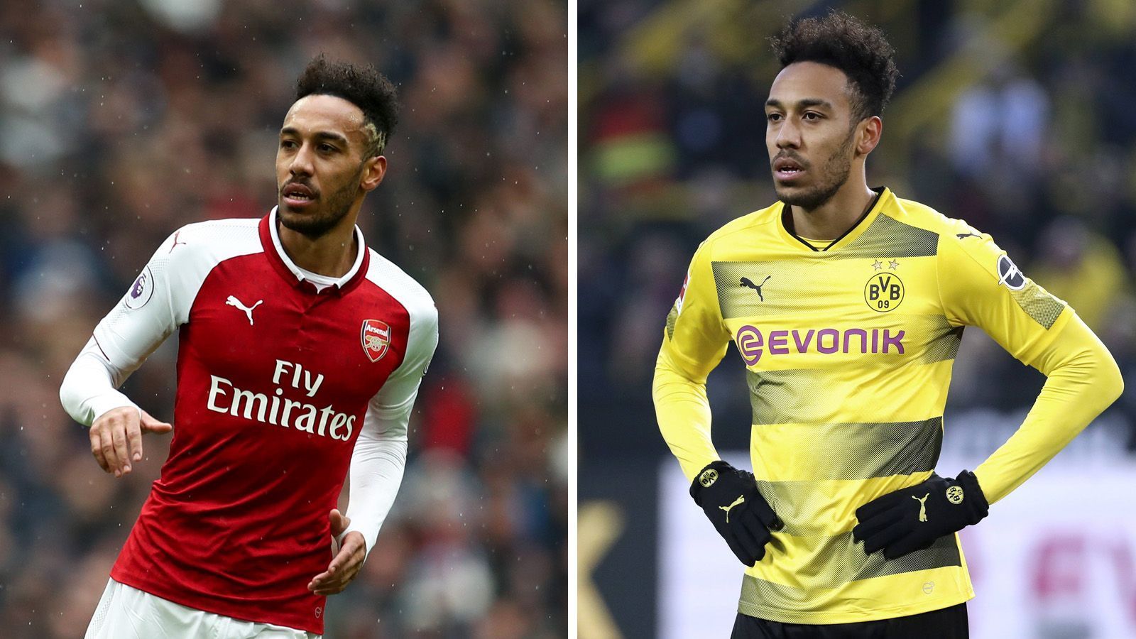 
                <strong>Platz 3: Pierre-Emerick Aubameyang </strong><br>
                Von Borussia Dortmund zum FC ArsenalAblöse: 63,5 Millionen EuroSaison: 2017/18
              