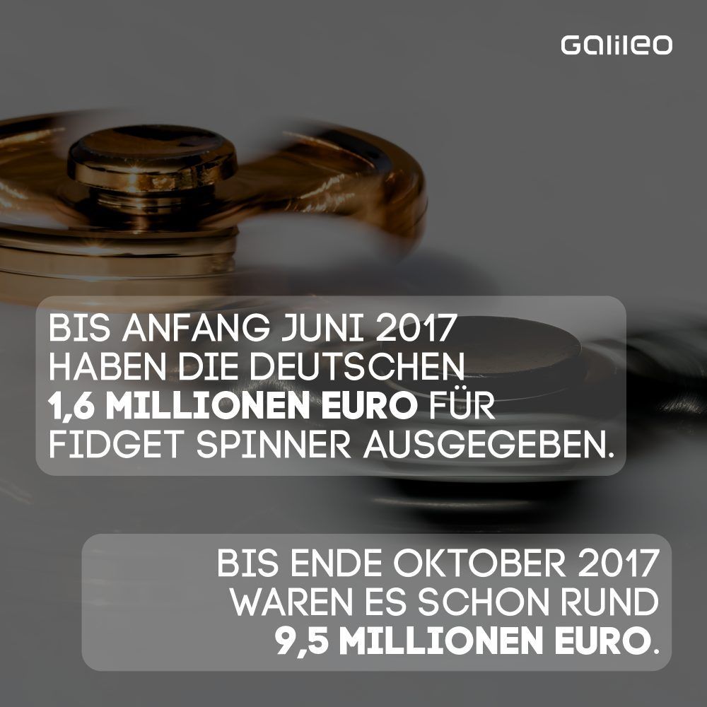 Galileo hakt nach: Spielt eigentlich noch jemand mit Fidget Spinners?