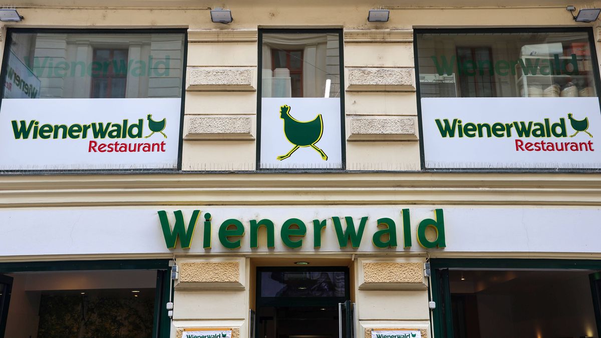 Wien: Eines der letzten Wienerwald-Restaurants in österreichisches Hauptstadt. 