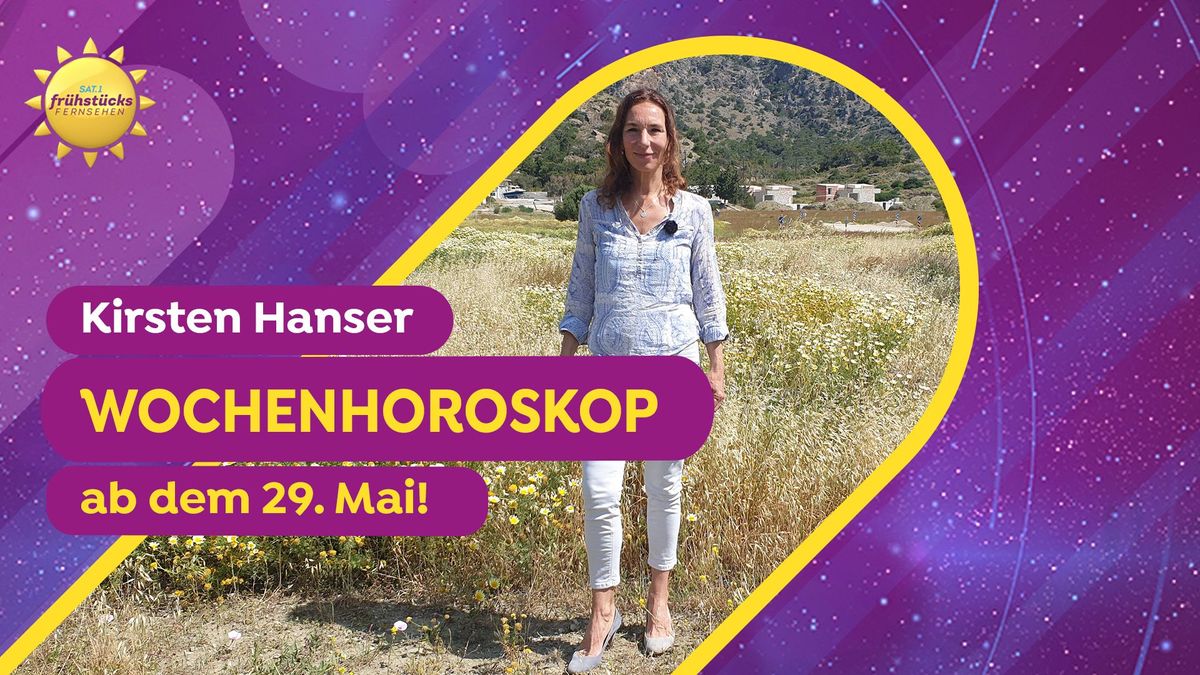 Wochenhoroskop 29.5.2023