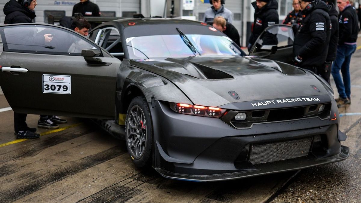 Das HRT-Team hat den Ford Mustang GT3 bereits intensiv getestet