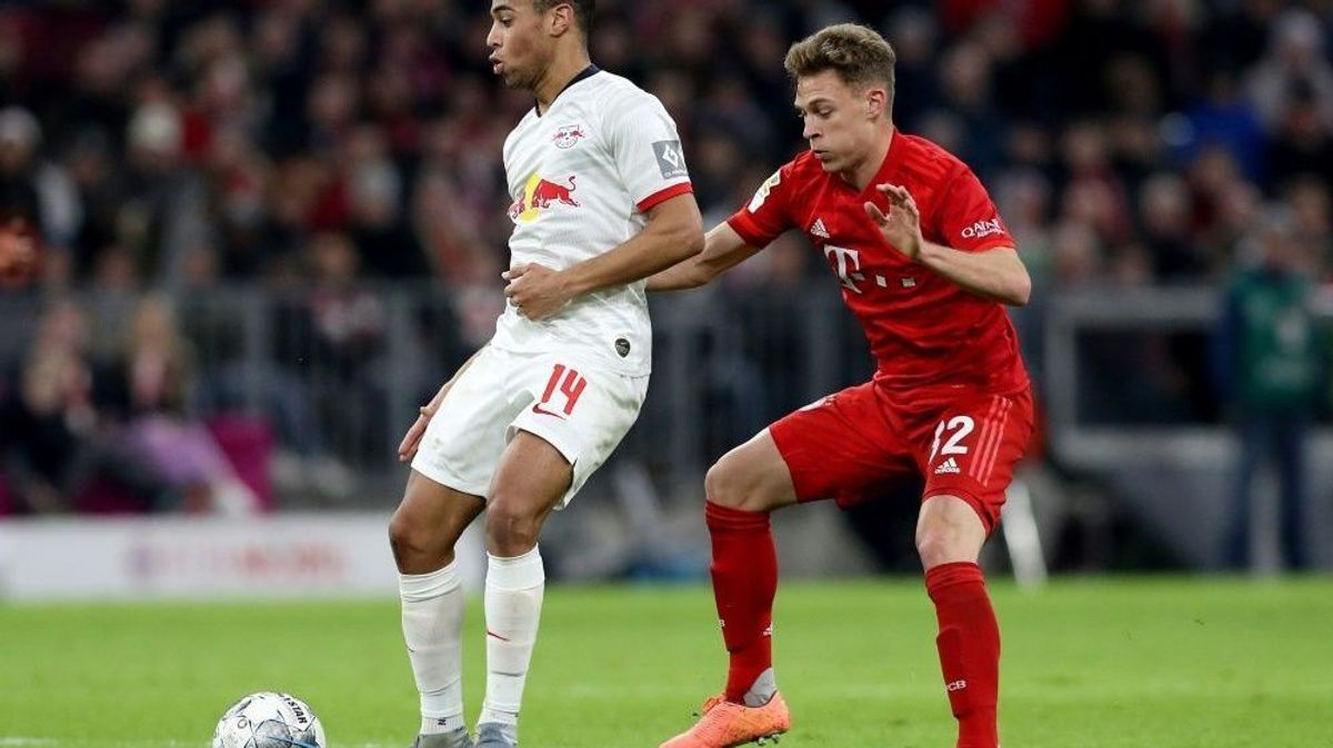 Leipzig verlängert den Vertrag mit Tyler Adams (l.)