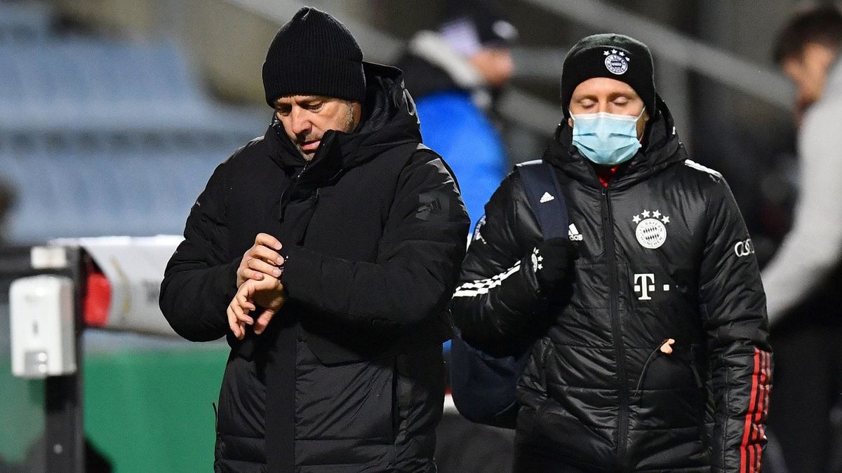 Flick war nach dem Pokal-Aus bedient