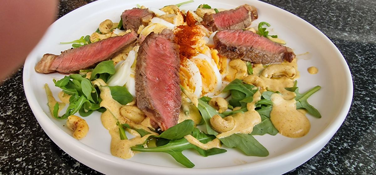 Rumpsteak mit Tomaten und Parmesan-Schritt für Schritt Anleitung