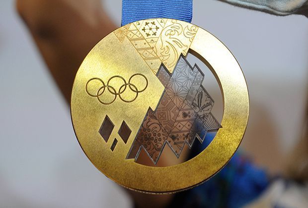 
                <strong>Goldmedaille von Sotschi</strong><br>
                So sehen Sieger aus. Mal schaun, wer diese Medaille nach Deutschland mitnehmen kann.
              