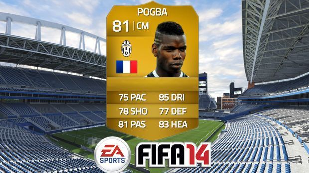 
                <strong>FIFA 14: Paul Pogba</strong><br>
                FIFA 14: Paul Pogba. Gesamt-Stärke: 81.
              