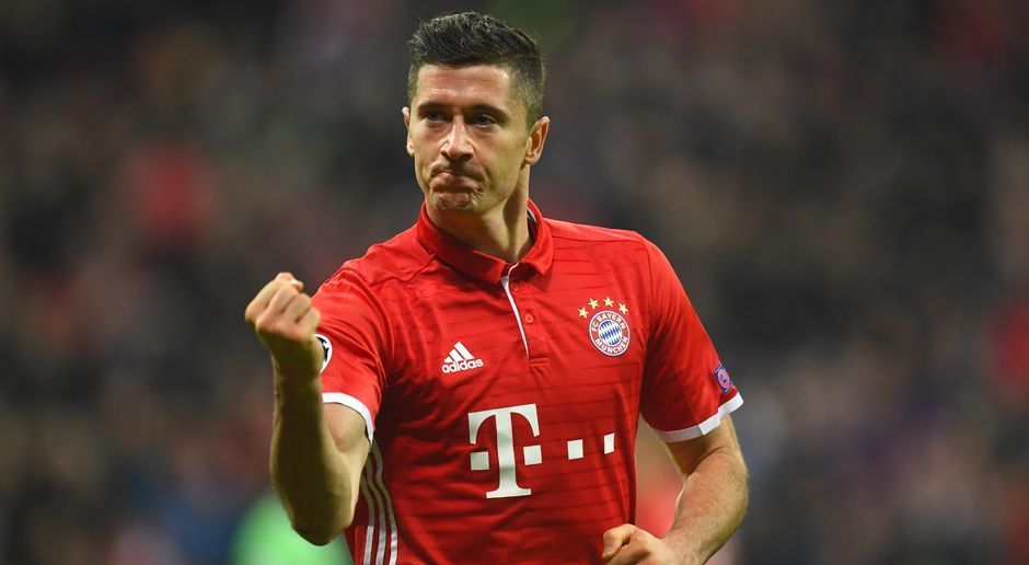 
                <strong>Robert Lewandowski</strong><br>
                Robert Lewandowski: Im Bayern-Angriffswirbel der ersten Halbzeit ist der Pole in der ersten Hälfte noch der unglücklichste Akteur. Zu Beginn der 2. Hälfte vergibt er die Riesenchance zur Vorentscheidung, ehe er sich per Abstauber zum 3:1 doch noch belohnt. ran.de-Note: 2
              