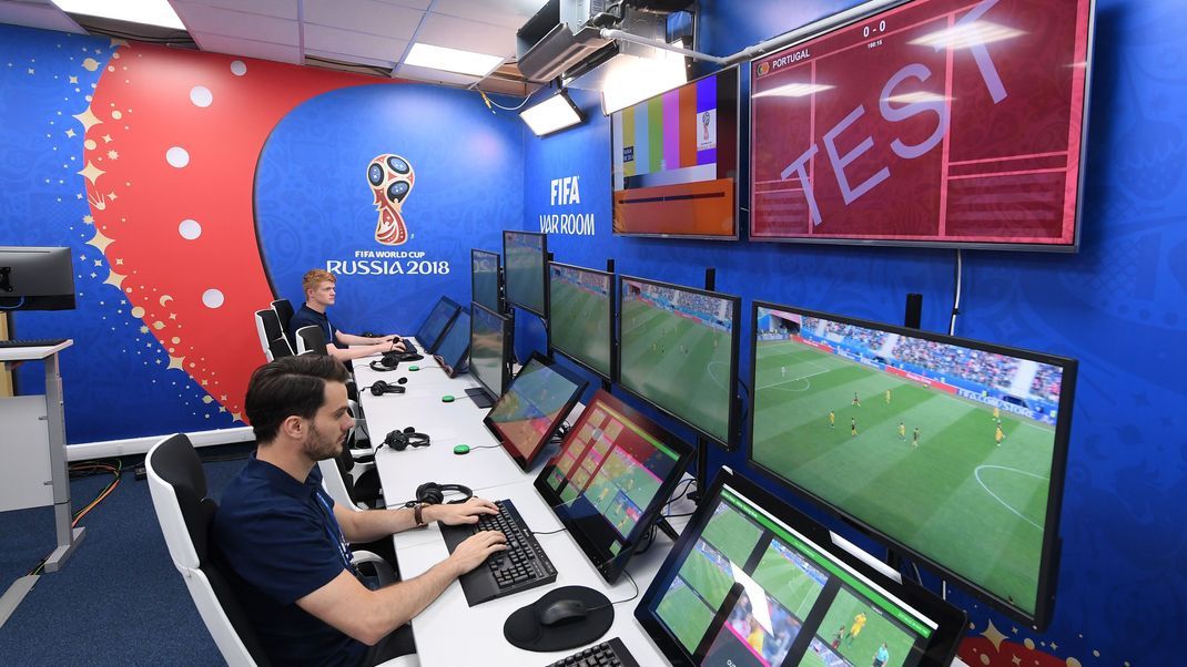 Videoassistenten bei der WM 2018