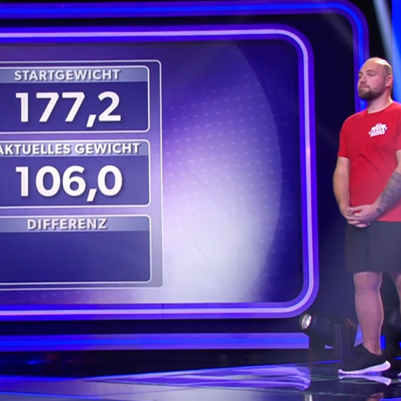 The Biggest Loser Finale 2024 mit Gewinner Giulio