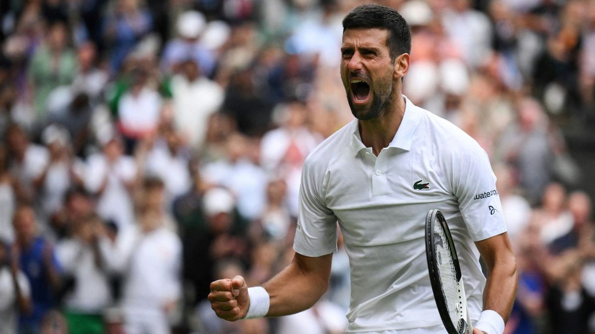 Novak Djokovic setzt sich gegen Andrej Rublew durch