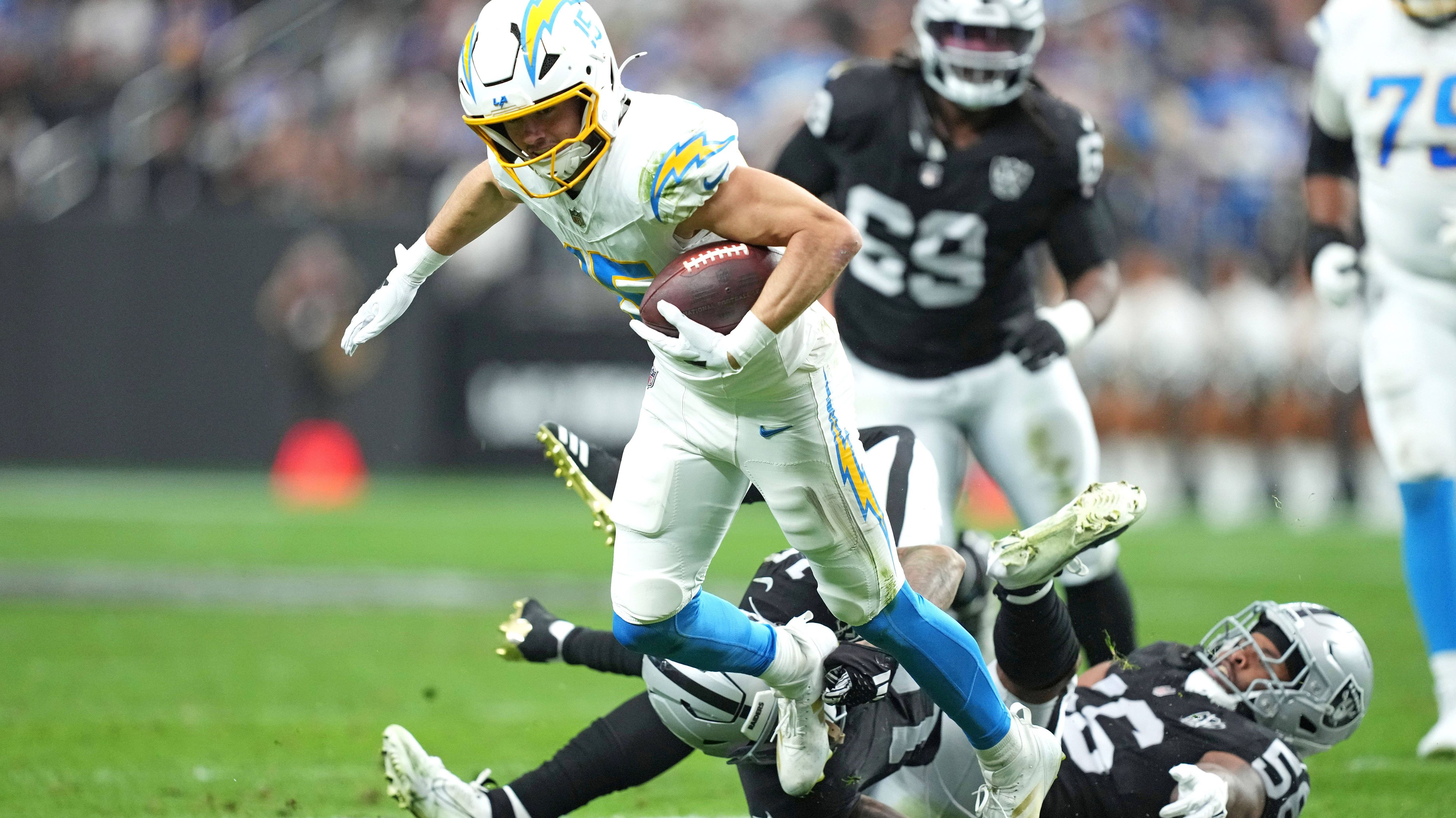 <strong>Platz 17 (geteilt) - Los Angeles Chargers</strong><br>Letzter Sieg in Woche 1: 2024 gegen die Las Vegas Raiders (22:10)
