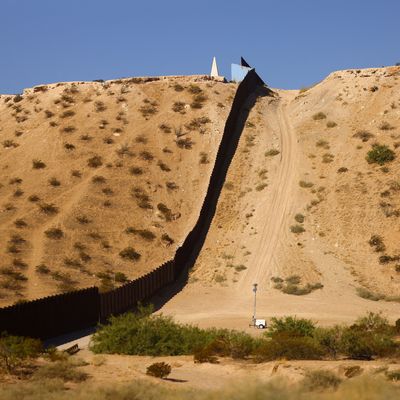 Mauer zwischen den USA und Mexiko