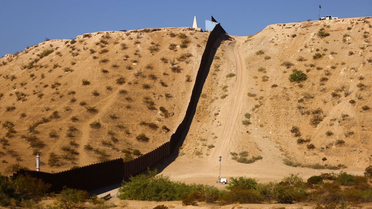 Mauer zwischen den USA und Mexiko