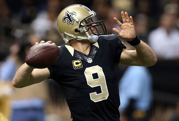 
                <strong>New Orleans Saints: Drew Brees</strong><br>
                Drew Brees liefert immer noch. Seit 2006 spielt Brees bei den New Orleans Saints und konnte mit seiner Franchise seitdem sogar den Super Bowl gewinnen. Brees steht aktuell an Rang vier der Quarterbacks mit den meisten Passing-Yards aller Zeiten.
              