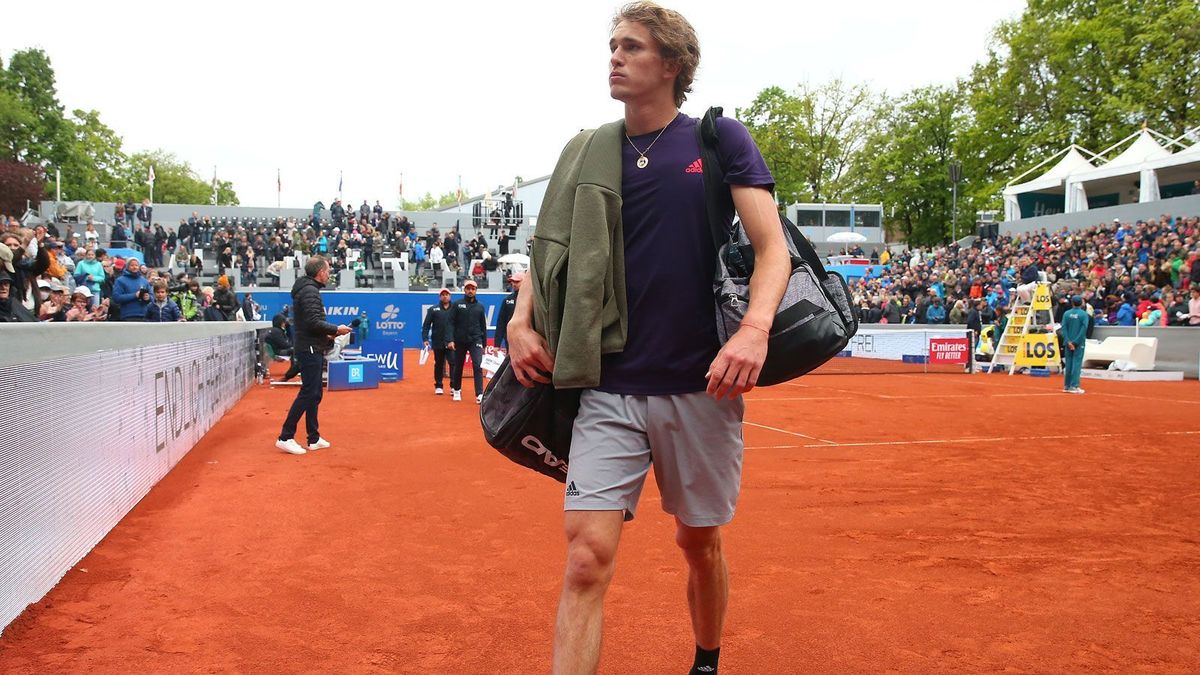 Alex Zverev bei den BMW Open