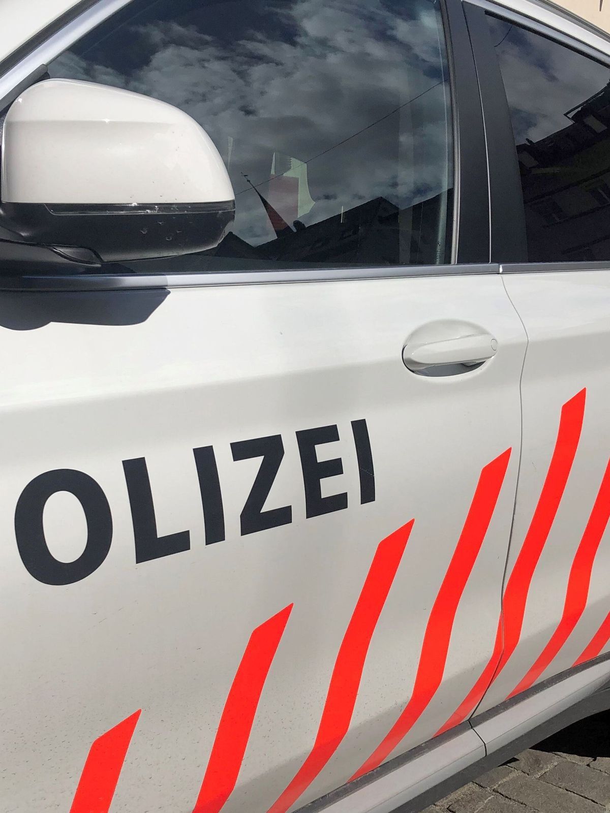 Ein Fahrzeug der Schweizer Polizei