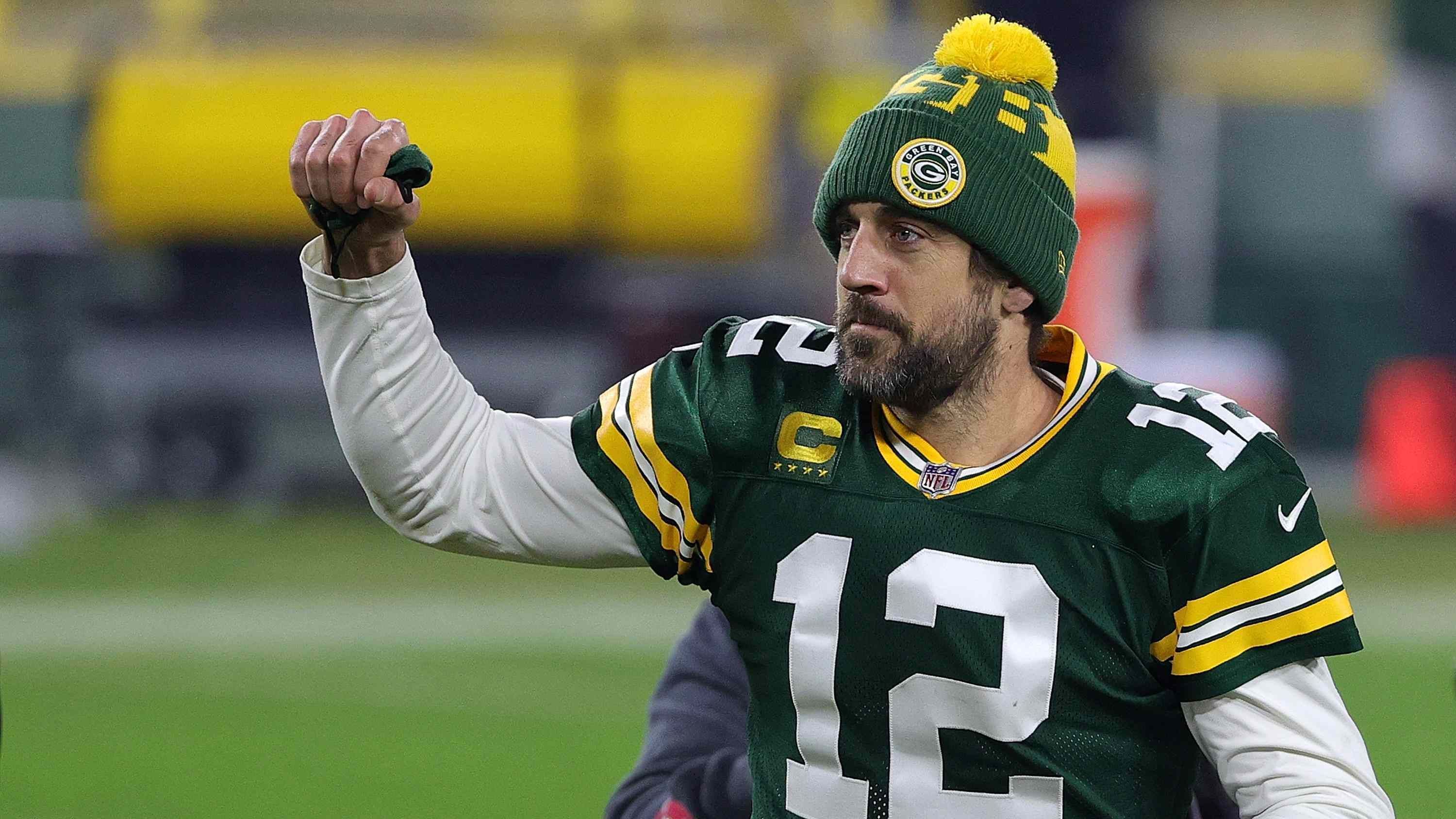
                <strong>Most Valuable Player: Aaron Rodgers (Green Bay Packers) </strong><br>
                44 von 50 Stimmen
              
