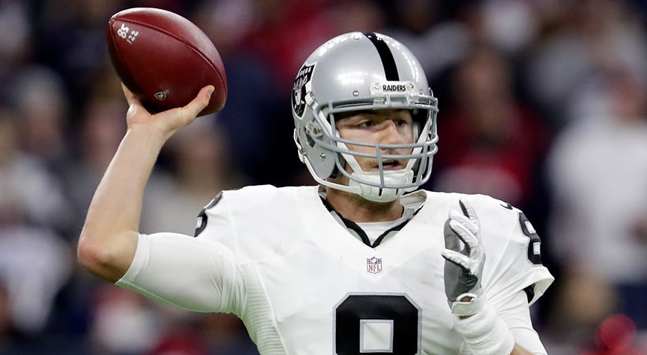 
                <strong>Platz 9: Oakland Raiders (4 Quarterbacks)</strong><br>
                2016: Connor Cook (Kein Einsatz als Starter, 1 Einsatz als Starter in den Playoffs)2014: Derek Carr (47 Spiele als Starter)2013: Tyler Wilson (Kein Einsatz als Starter)2007: JaMarcus Russell (25 Spiele als Starter)
              