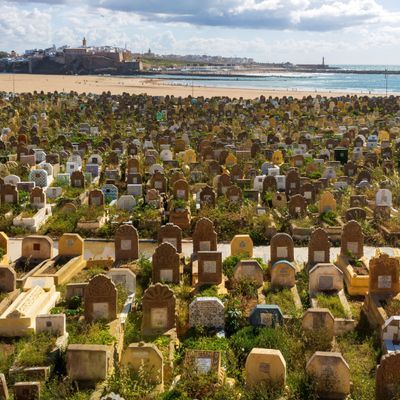 Graveyard in Marocco