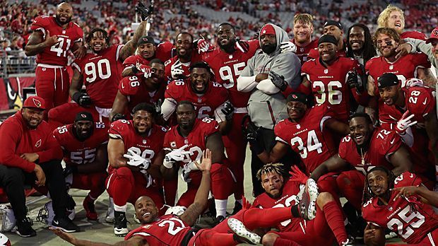 
                <strong>Arizona Cardinals</strong><br>
                Gründung:1898Stadion: University of Phoenix Stadium (Glendale)Super-Bowl-Siege: -Stars: David Johnson (Running Back), Larry Fitzgerald (Wide Receiver)Besonderheit: Der Vorläufer der Cardinals-Franchise, der Morgan Athletic Club, gilt als ältestes Profi-Footballteam der USA.
              