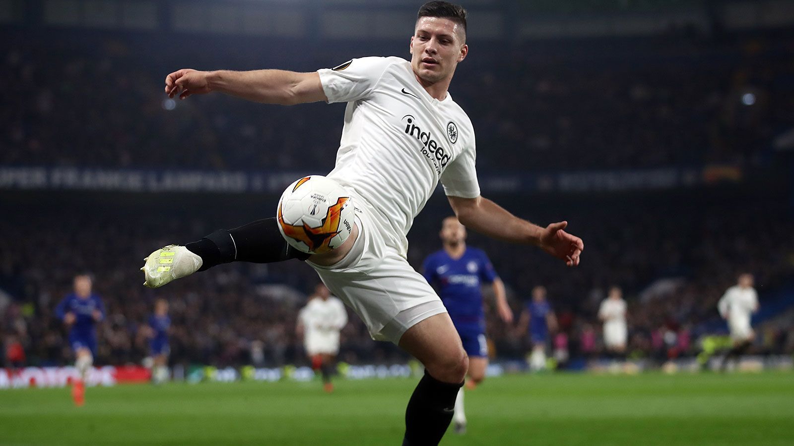 
                <strong>Platz 7 (geteilt): Luka Jovic </strong><br>
                Im Sommer 2019 für 60 Millionen Euro von Eintracht Frankfurt zu Real Madrid gewechselt.
              