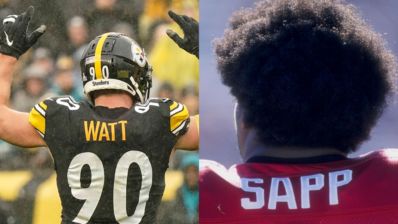 TJ WATT (NFL)<br>Warren SAPP (Ex-NFL)