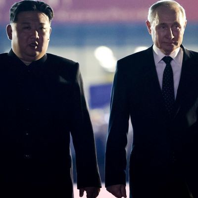 Russlands Präsident Putin in Nordkorea