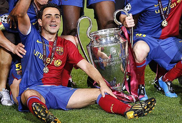 
                <strong>Champions-League-Triumphe: Xavi 3</strong><br>
                2006, 2009 und 2011 durfte Xavi den Champions-League-Pokal in die Höhe recken. Folgt gegen Juventus Nummer vier?
              