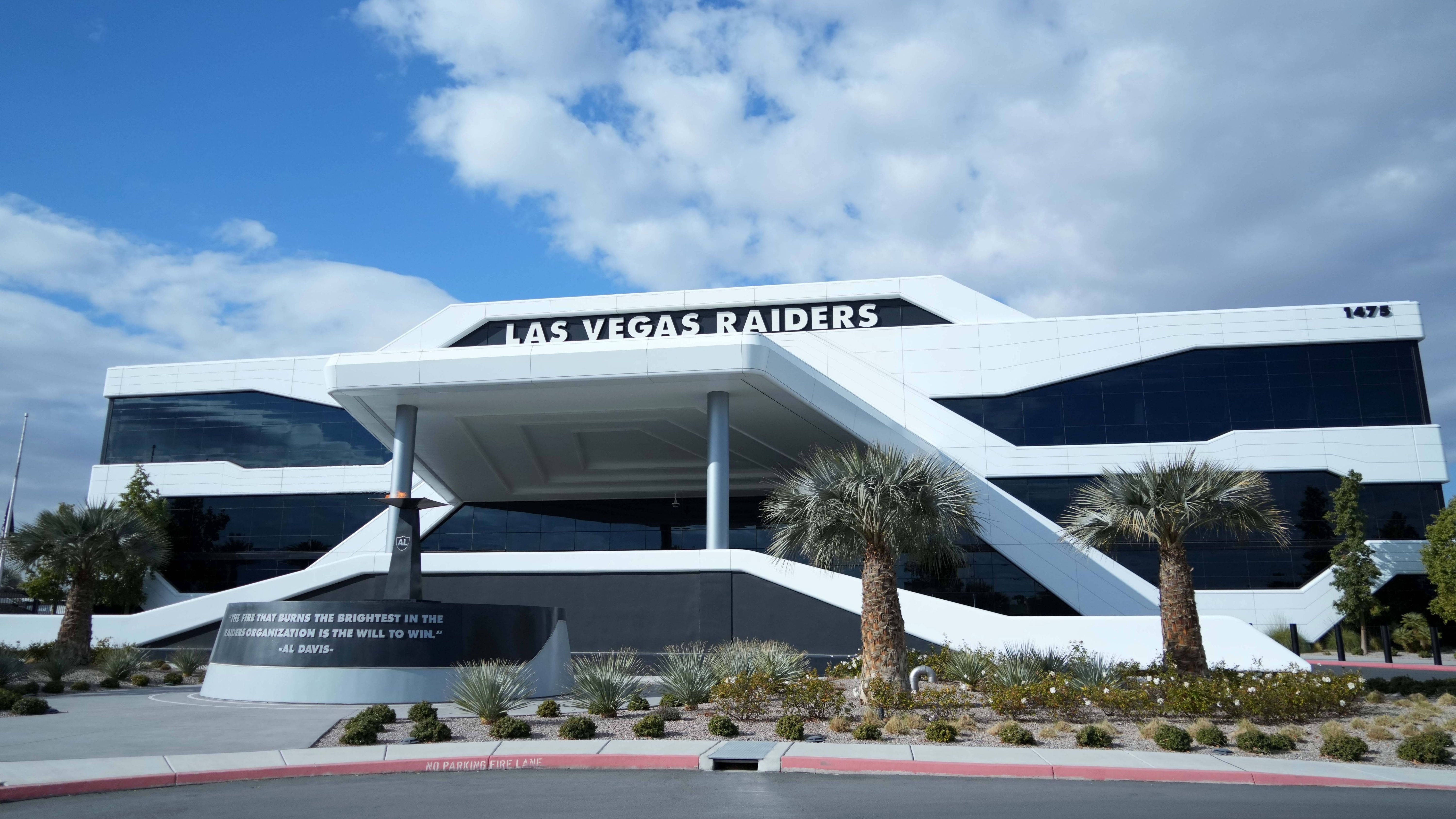 <strong>Las Vegas Raiders</strong><br>Note: A