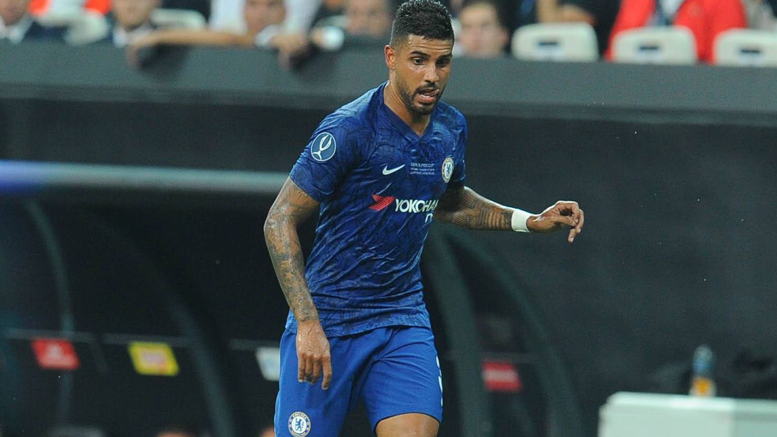 
                <strong>Emerson (FC Chelsea)</strong><br>
                Zunächst noch etwas schüchtern unterwegs wird der Linksverteidiger mit zunehmender Spieldauer mutiger und offensiver. Sogar im gegnerischen Strafraum taucht er auf. Verrichtet seinen Job weitgehend unaufgeregt. ran-Note: 2
              