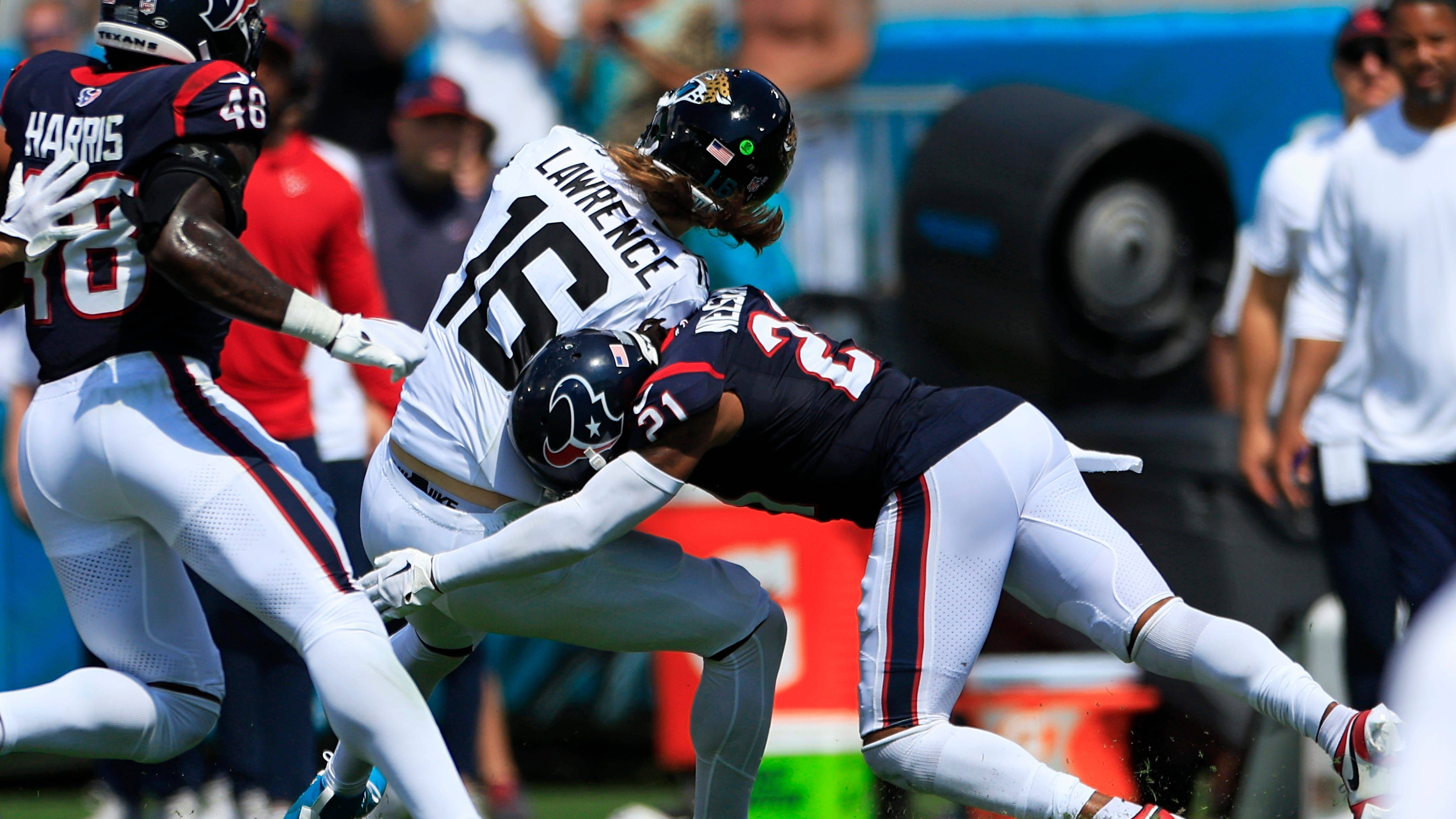 <strong>Houston Texans: Defensive Line</strong><br>Trotz eines starken Auftritts in Week 2 gegen die Jaguars ist die Defensive der Texans weiterhin eine der schwächeren Einheiten der Liga. Mit Ausnahme von Rookie Will Anderson ist die Defensive Line äußerst anfällig und wenig produktiv. Lediglich vier Sacks sind dem Pass Rush der Texans bisher gelungen.