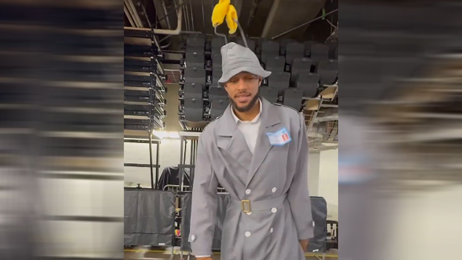 <strong>Daniel Gafford (Dallas Mavericks)</strong><br>Früher war Daniel Gafford von den Dallas Mavericks wohl Fan der Zeichentrick-Serie "Inspector Gadget". Seine Verkleidung kommt schon sehr nahe an das Original heran.