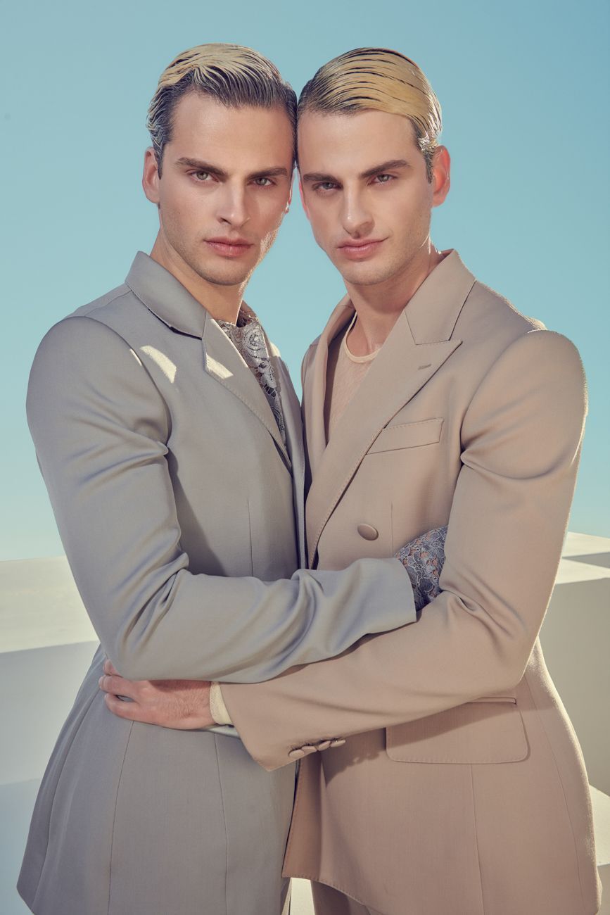 GNTM 2024: Luka und Julian beim "Harper's BAZAAR"-Shooting in Folge 16