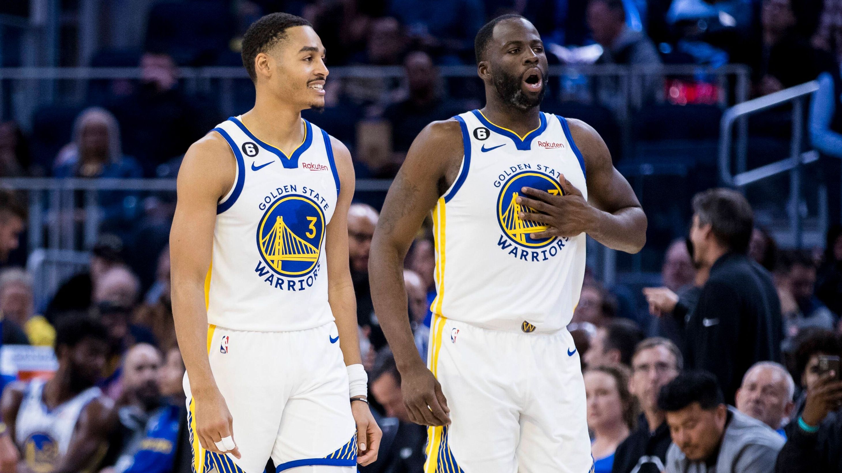 <strong>2022: Draymond Green schlägt Jordan Poole</strong><br>Im Training der Warriors kam es zu einer Schlägerei zwischen Green und Poole. Nachdem "Dray" von Poole geschubst wurde, setzte er zum Faustschlag in dessen Gesicht an. Das große Problem: Die Szene wurde gefilmt und im Internet geleakt. Immerhin: Beide haben sich kurz darauf wieder vertragen.