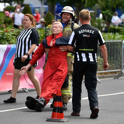 Internationaler Feuerwehrwettkampf in Nordrhein-Westfalen