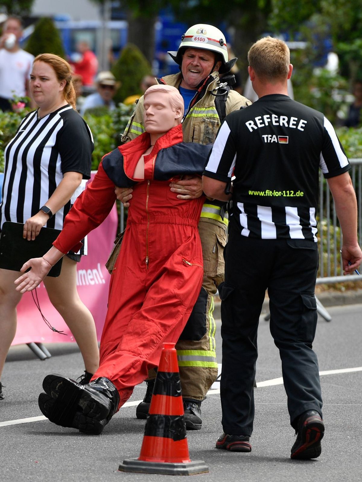 Internationaler Feuerwehrwettkampf in Nordrhein-Westfalen