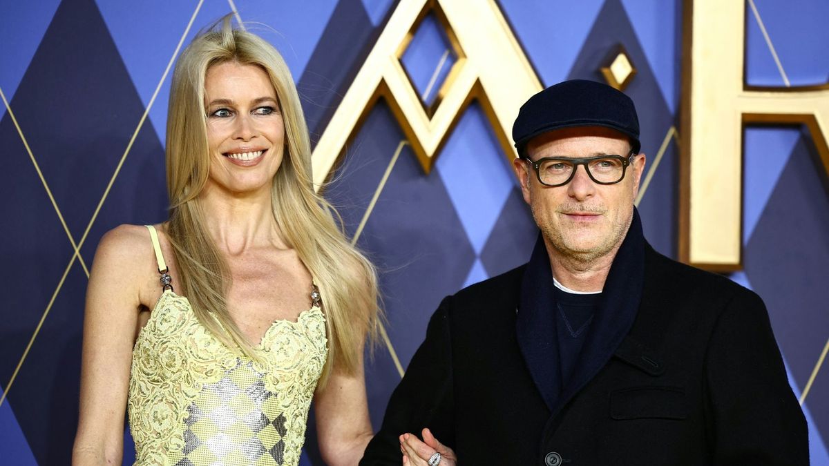 Claudia Schiffer (l.) und Ehemann Matthew Vaughn