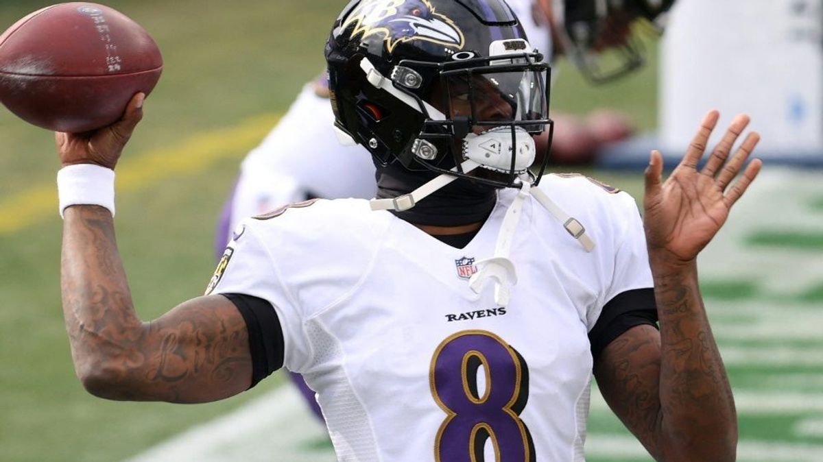 Steigt wieder ins Training ein: Lamar Jackson